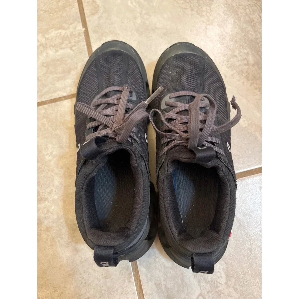 On Cloudpulse Kids Training Shoes Black Helion CloudTec Sneakers 6.5Y